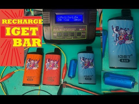 how to recharge iget bar