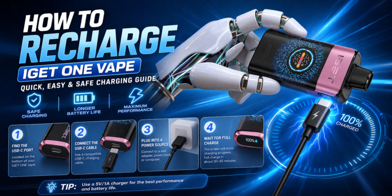 how to recharge iget one